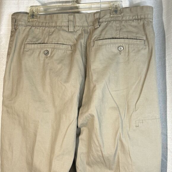 Duluth Trading Khaki Twill heavy work pants Relaxed Fit Men's 38 x 30 - Picture 8 of 8